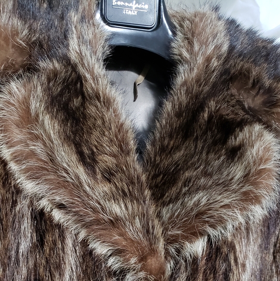 Real Raccoon fur Coat - Picture 2 of 4